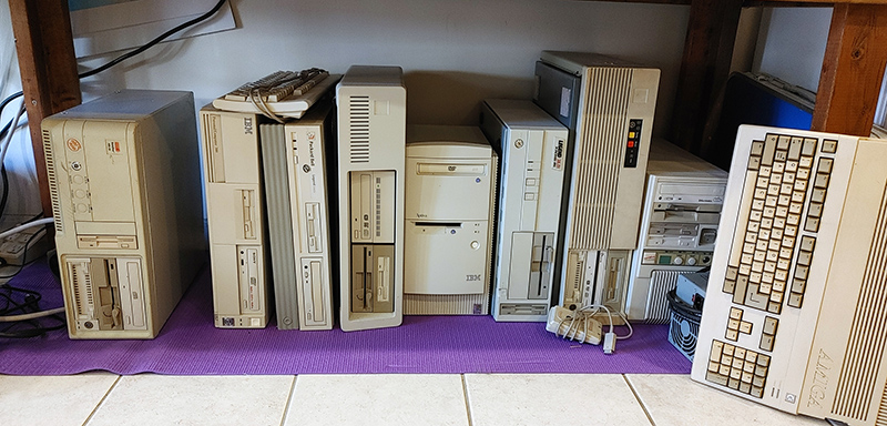 various other vintage PCs